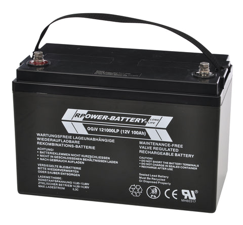 Baterie AGM Longlife 10-12 ani OGIV 12V/106Ah RPower (C20)