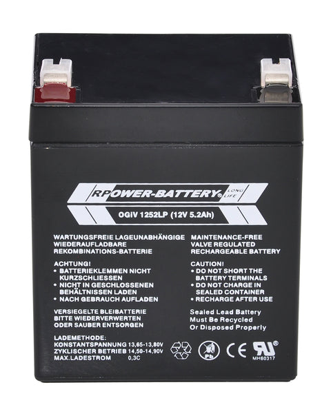 Baterie Rpower OGIV 12V/5,2Ah