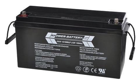 Baterie AGM Longlife 10-12 ani OGIV 12V/156Ah RPower (C20)