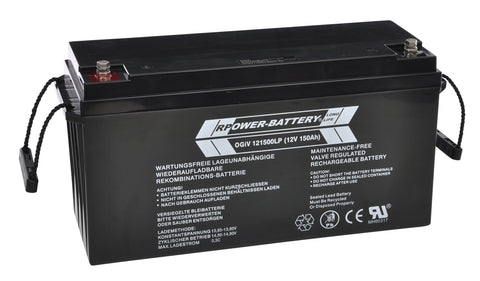 Baterie AGM Longlife 10-12 ani OGIV 12V/156Ah RPower (C20)