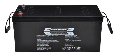 Baterie AGM Longlife 10-12 ani OGIV 12V/204Ah RPower (C20)