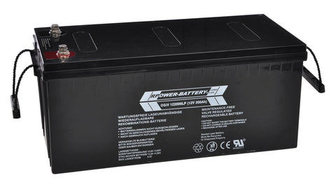 Baterie AGM Longlife 10-12 ani OGIV 12V/204Ah RPower (C20)