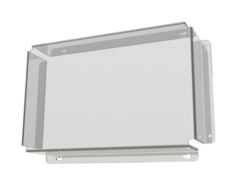 Protect.minge plexi glas lxwxd=430x290x88mm, thickness 5mm