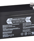 Baterie set 216V 18 buc.Longlife OGIV 12V/7,2Ah incl.cabluri