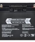 Baterie set 216V 18 buc. Longlife OGIV 12V/17Ah incl.cabluri
