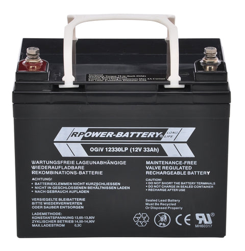 Baterie set 18 buc. Longlife OGIV 12V/33Ah inclusiv. cabluri
