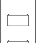 cadru baterii 18xNLBA100 - NLBA250 pana la 850x1650x590mm