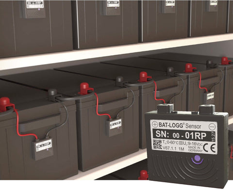 Monitor. individuala baterie BatLogg f. 18 baterii17to 55Ah