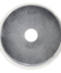 Conector carcasa alb rotund zinc turnat