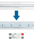 Set 4x1W ERT LED banda inloc. + NT24 + conector ptr.retrofit