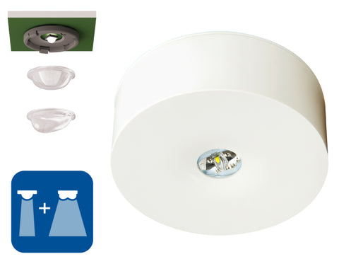 Corp de iluminat de urgență IL 1x3W ERT-LED 230V alb