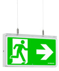 Suport de tavan alb pt corpuri de il. de urgență Design K8