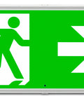 Suport de perete alb pt corpuri de il. de urgență Design K8