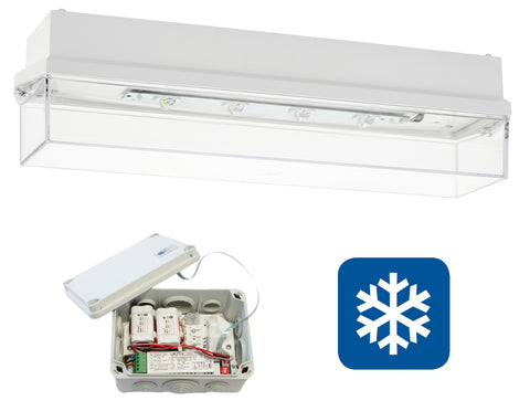 Corp il sig. KWI clear Cool Autotest 4x1W ERT-LED 3h 230V AC