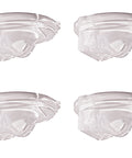 set 4 Lentile schimbabile Iluminare asimetrică