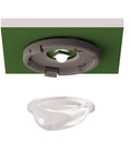 4 lentile schimb cu LED: căi de evacuare coridor