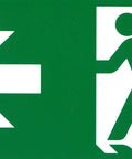 Pictograph sticker ptr.Linda NLLTU., sageata left