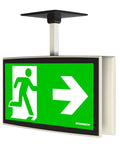 C.il. Siguranta OM OLED 230V AC/DC EL double sided ceil.