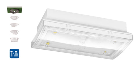 Corp de il de sig PM WirelessControl 4x1W ERT-LED 3h 230V AC
