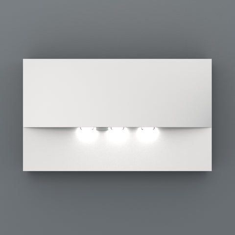 C.il. Siguranta WAF alb ERT-LED 3x1W 230V AC/DC EL