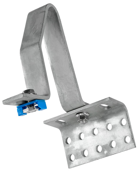 Cârlig acoperiș țiglă 6mm galvanizat gât 42-55mm fotovoltaic