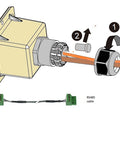 Kit fotovoltaic comunicare RS 485 ptr. Kaco NX1