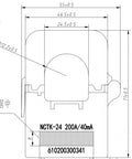 Set Solax CT 200A/40mA