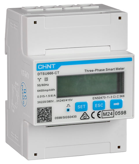 Smart Meter SolaX DTSU666-CT 3ph, 200A/5A