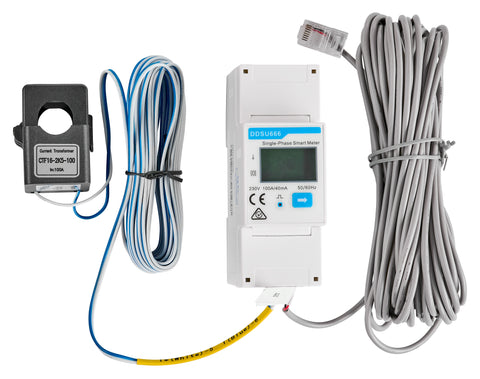 SAJ SmartMeter monofazat, 100A, (1ph R5, R6, H2, HS2)