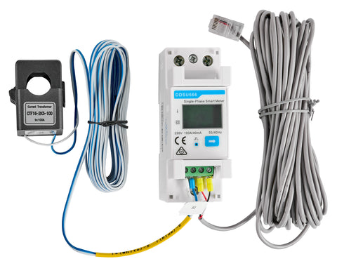 SAJ SmartMeter monofazat, 100A, (1ph R5, R6, H2, HS2)