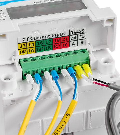 SAJ SmartMeter trifazat, 100A, (3ph R5, R6, C6, H2,HS2. AS1)