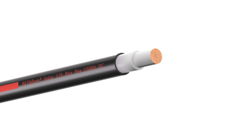 Cablu fotovoltaic 6mm² 100m negru/rosu singlecore