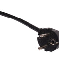 PDU 9x Schuko, 19", 1U, cablu 2m,comutator on/off negru,ALU