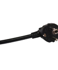 PDU 9x Schuko, 19", 1U, cablu 2m,comutator on/off negru,ALU