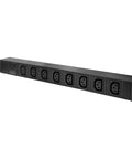 PDU 19",8xIEC C13,Profil ALU 1U, cablu 2m,con. SCHUKO, Negru