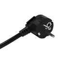 PDU 10", 3x Schuko, 1U, cablu 2m, Negru, ALU