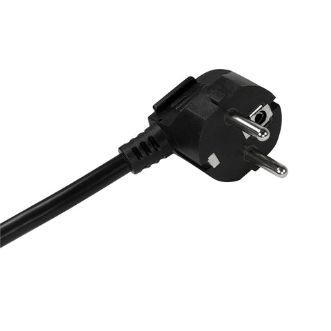 PDU 10", 3x Schuko, 1U, cablu 2m, Negru, ALU