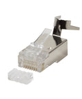 Conector RJ45 Cat6a ecranat AWG24 pana la AWG22, 50 buc