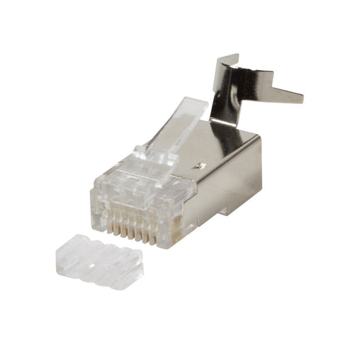 Conector RJ45 Cat6a ecranat AWG24 pana la AWG22, 50 buc