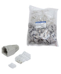 Conector RJ45 Cat.6 neecranat inclusiv manson gri, 100 buc
