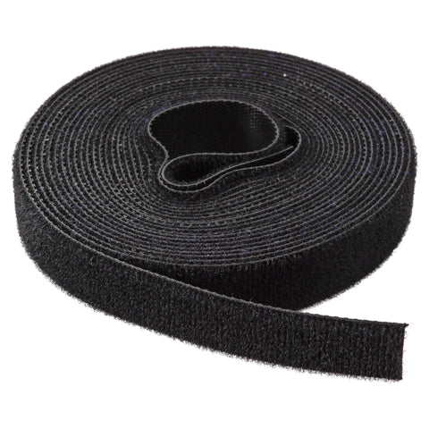 Colier velcro negru 16mmx4m