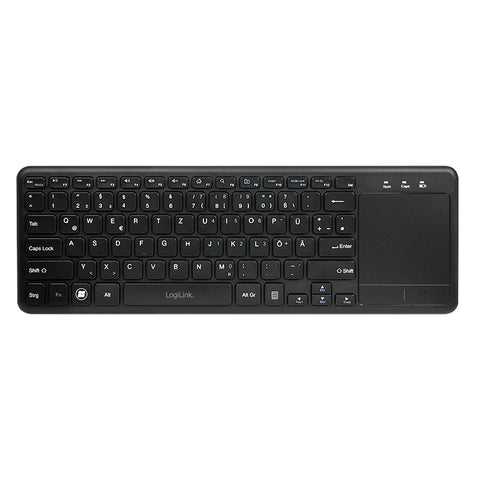 Tastatură Wireless, 2,4 GHz, cu Touchpad