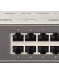 Switch 24xRJ45 10/100,silențios,f.vent,alim.int.,metal,19"