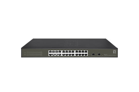 Switch Smart Lite 24xRJ45 10/100/1000 + 2xSFP, 19"