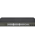 Switch 24xRJ45 1000 (PoE+) + 4xSFP/RJ45 Combo, 19" 380W