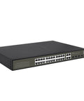 Switch 24xRJ45 1000 (PoE+) + 4xSFP/RJ45 Combo, 19" 380W