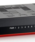 Switch 8xRJ45 10/100/1000,silențios,f.vent.,alim.extern