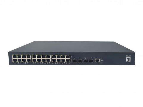 Switch L3 Lite Managed 24x10/100/1000T, PoE+400W + 4xGbE/SFP