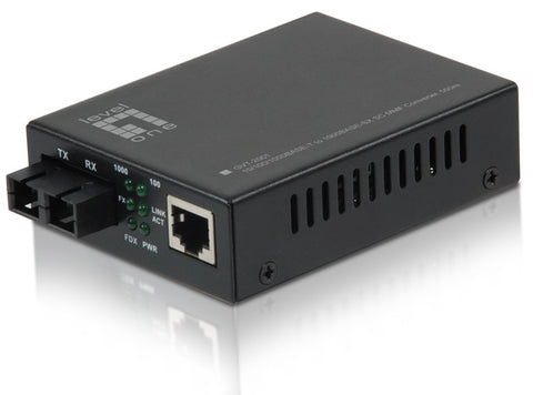 Mediaconvertor 1x RJ45 10/100/1000 - 1x FO SC 1000 MM 550m