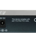 Mediaconvertor 1x RJ45 10/100/1000 - 1x FO SFP-Slot 30W PoE